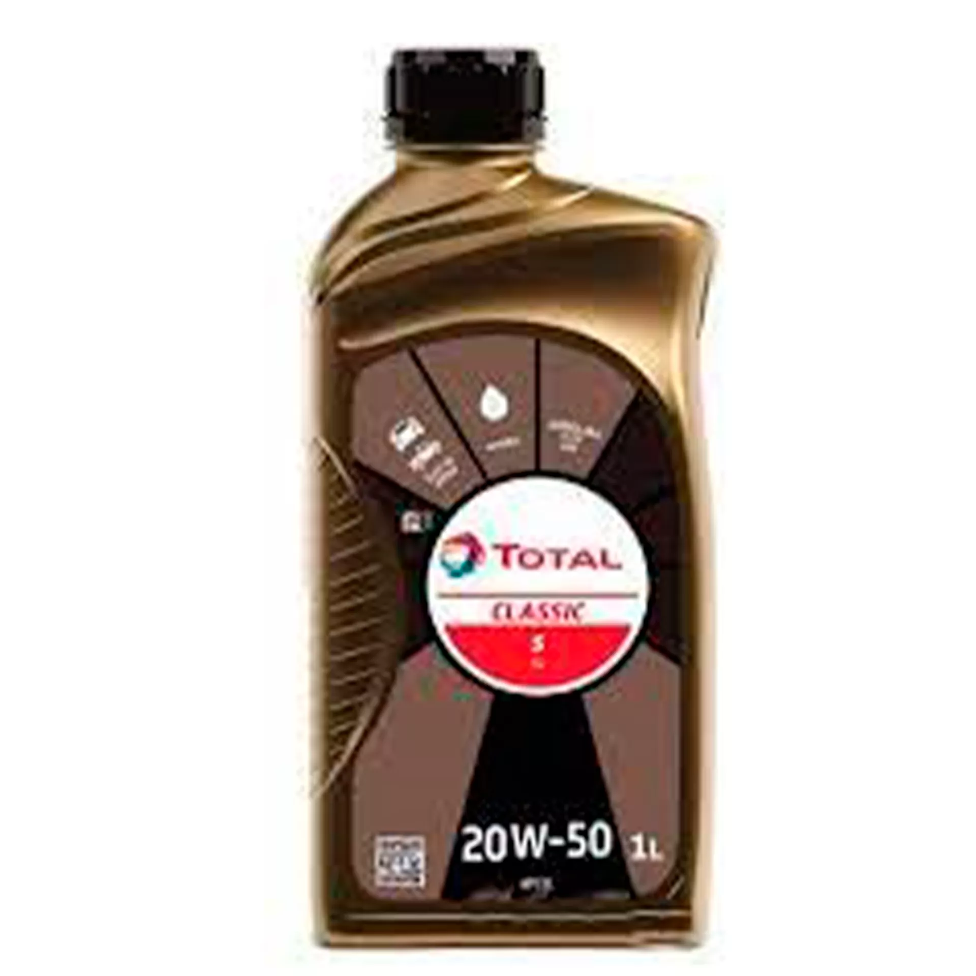 OLEO MOTOR 20W50 SL TOTAL MOTOR OIL (MINERAL) | Dominio Auto Peças