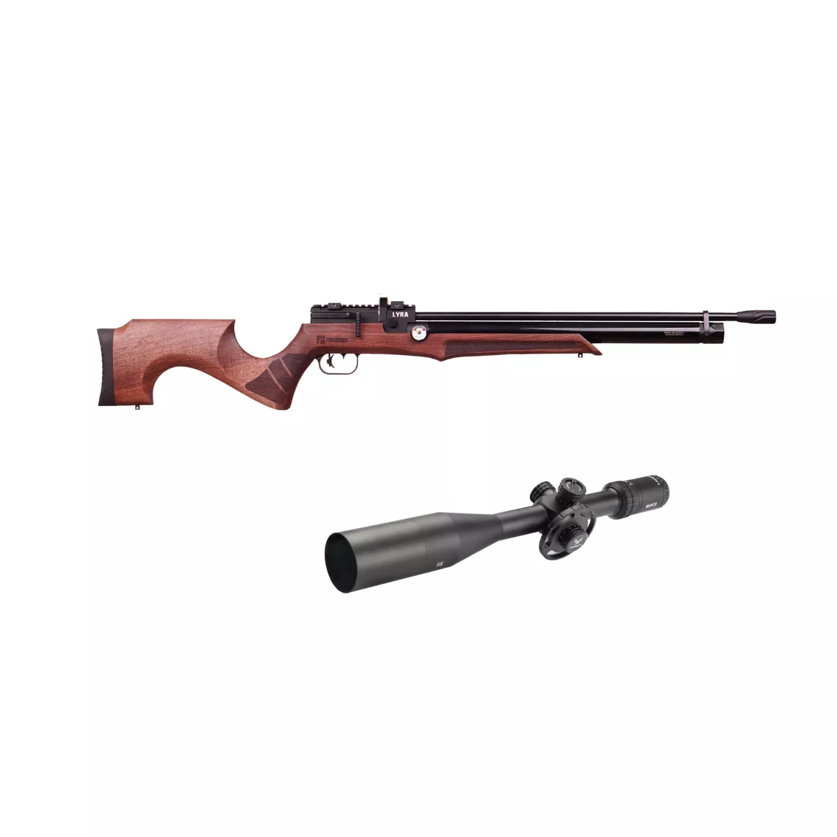 Carabina PCP Reximex Lyra - Airsoft e Armas de Pressão Azsports