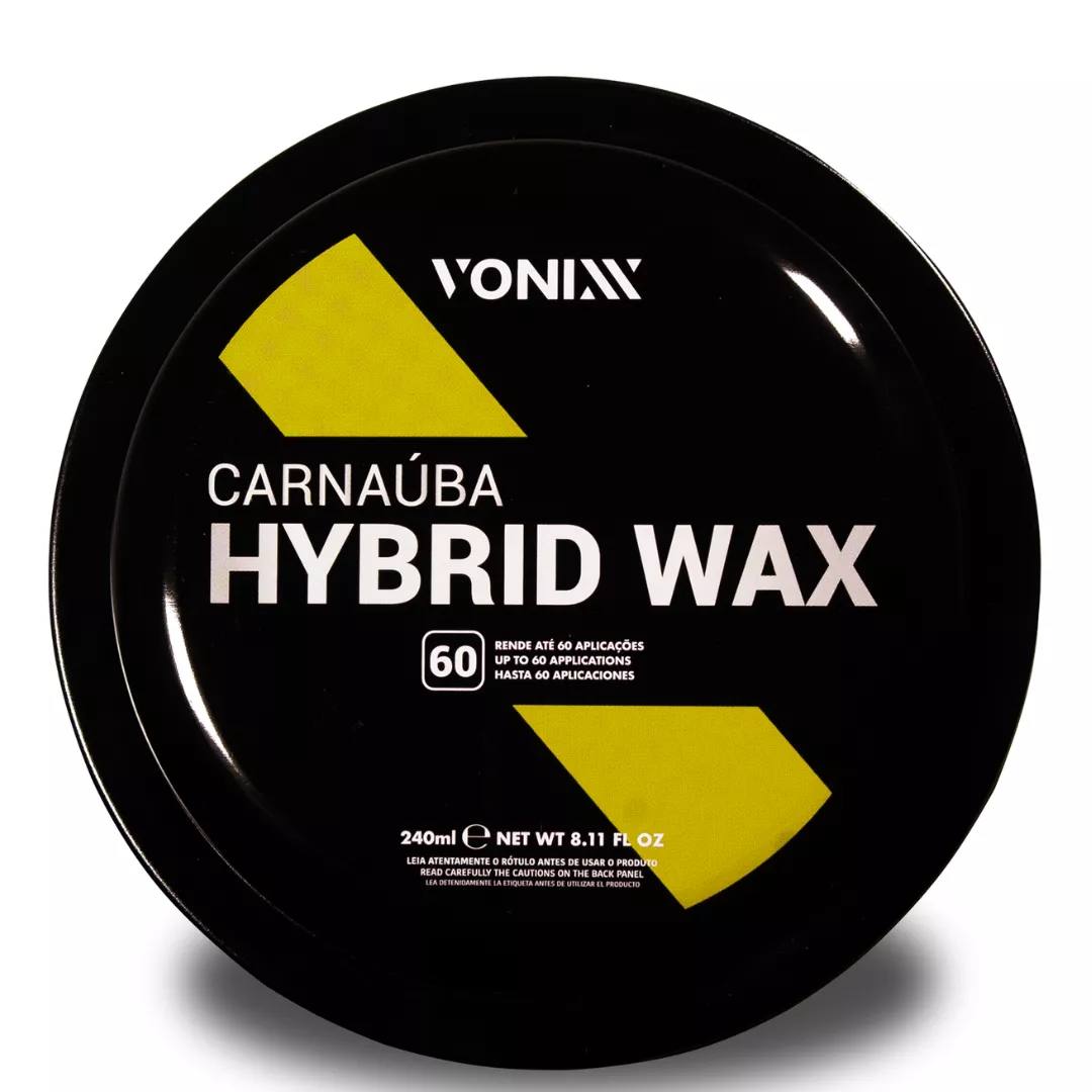CERA CRISTALIZADORA 120ML CARNAUBA HYBRID WAX - VONIXX | CONSTRUTINTAS