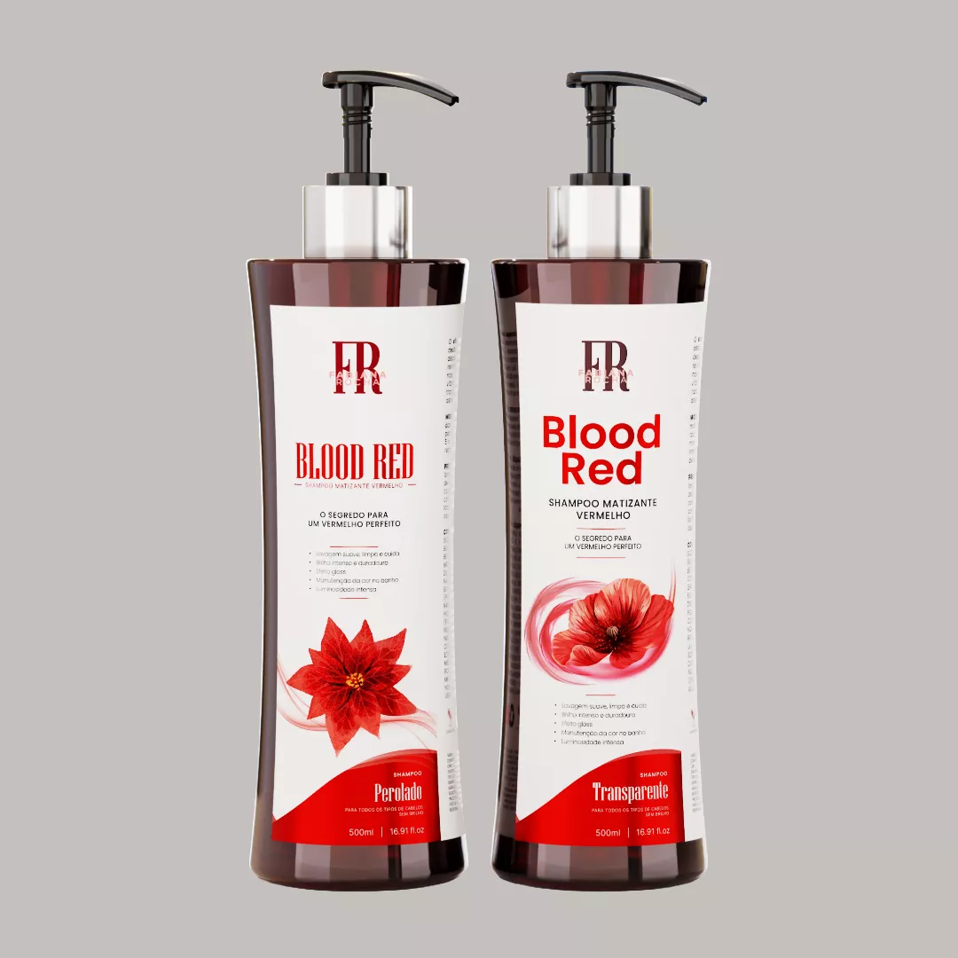 Kit 2 Shampoos Matizadores Vermelho - By FR | by fabiana rocha