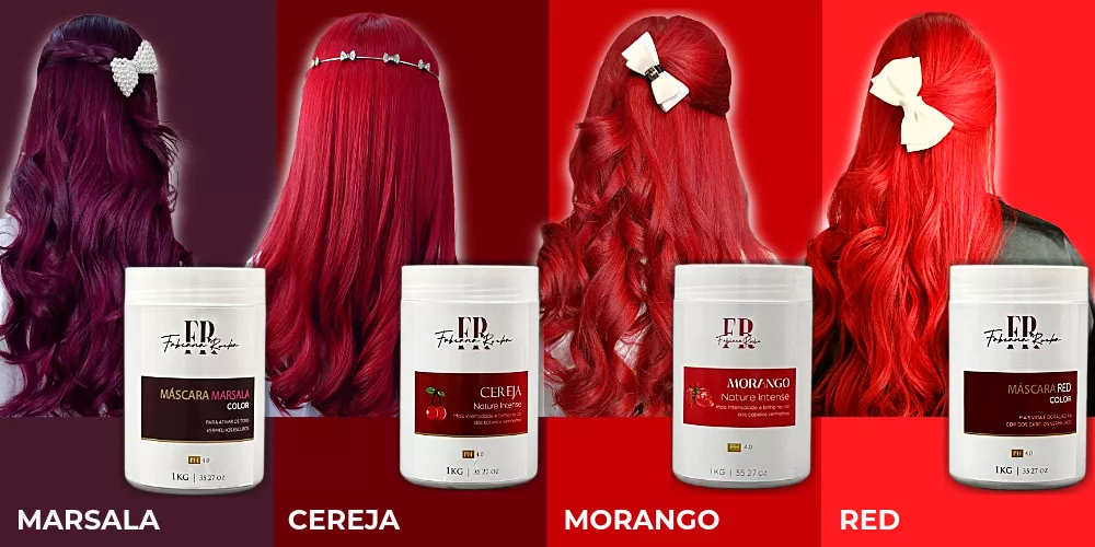 Matizador Vermelho Escuro - Cereja 1kg By FR | by fabiana rocha
