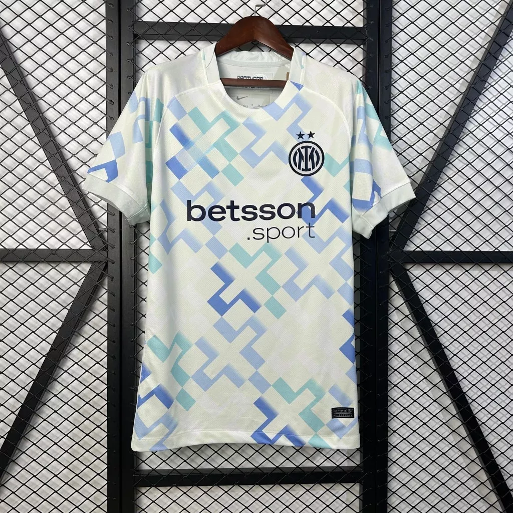 Camisa Inter de Milão Away II 25/26 - Branca - Torcedor Masculina