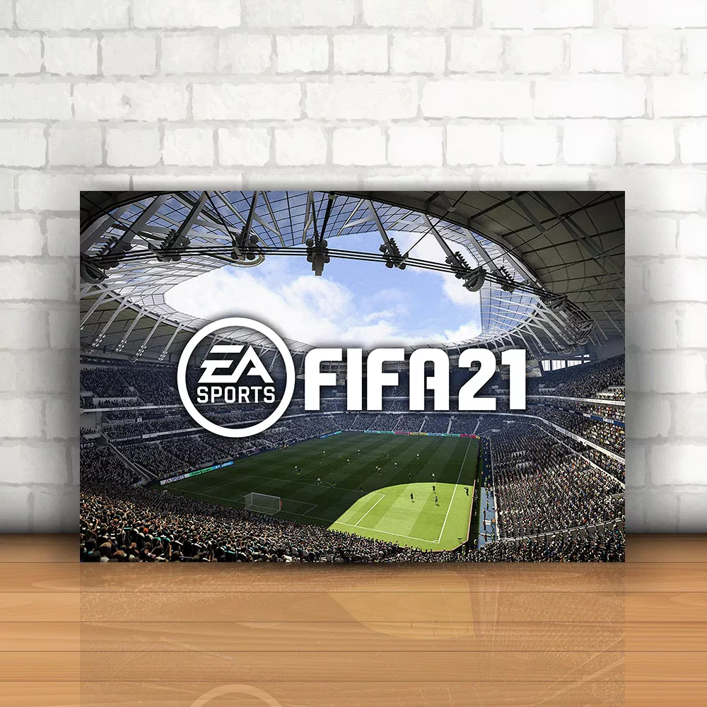 Placa Decorativa - Fifa 21 | Inter Adesivos Decorativos