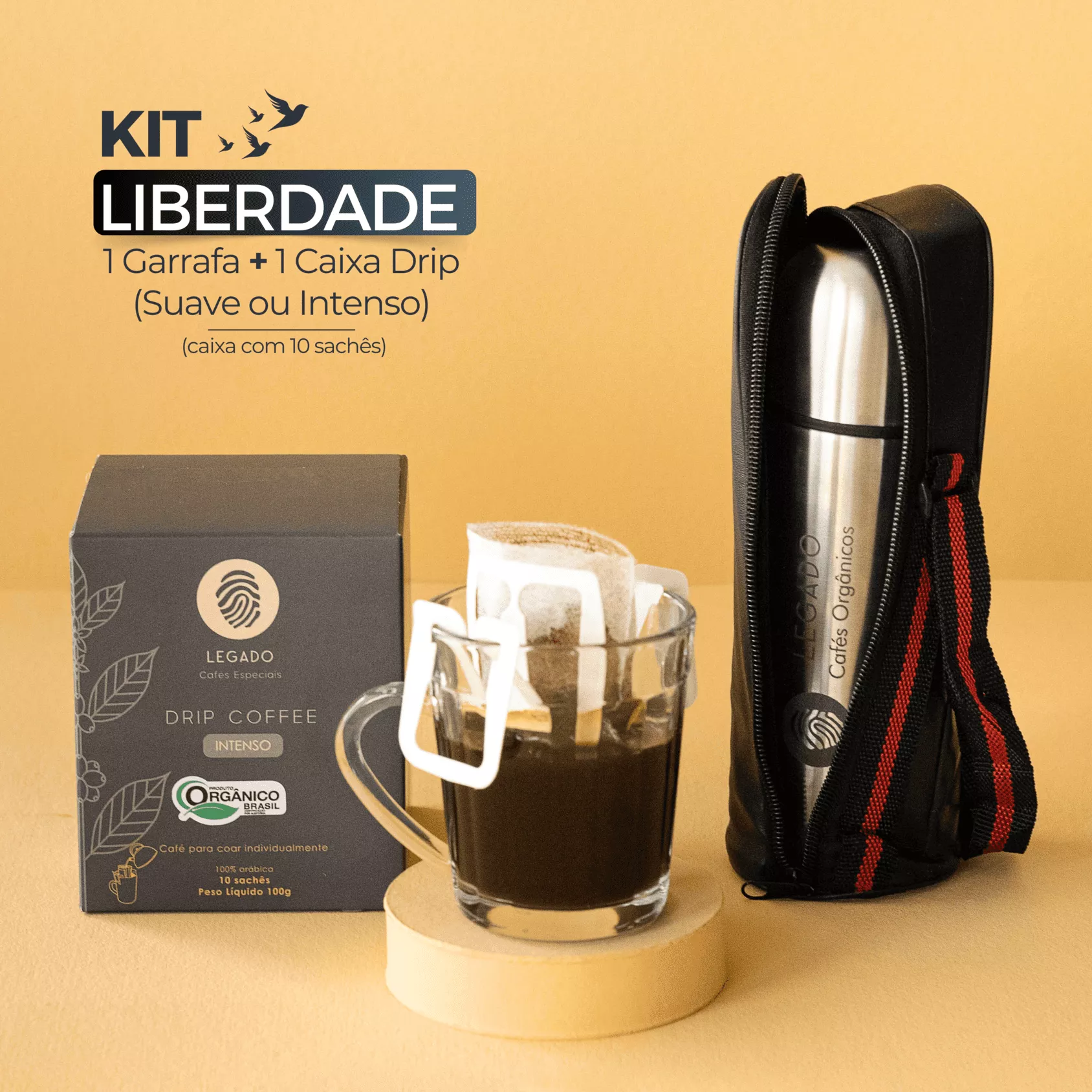 Kit Liberdade - Drip Suave | LEGADO CAFÉS