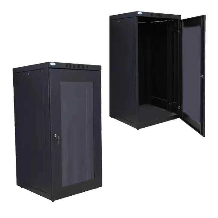 Rack 20U Piso P.G. Preto com Porta 570mm – Ideal para Servidores | Max ...