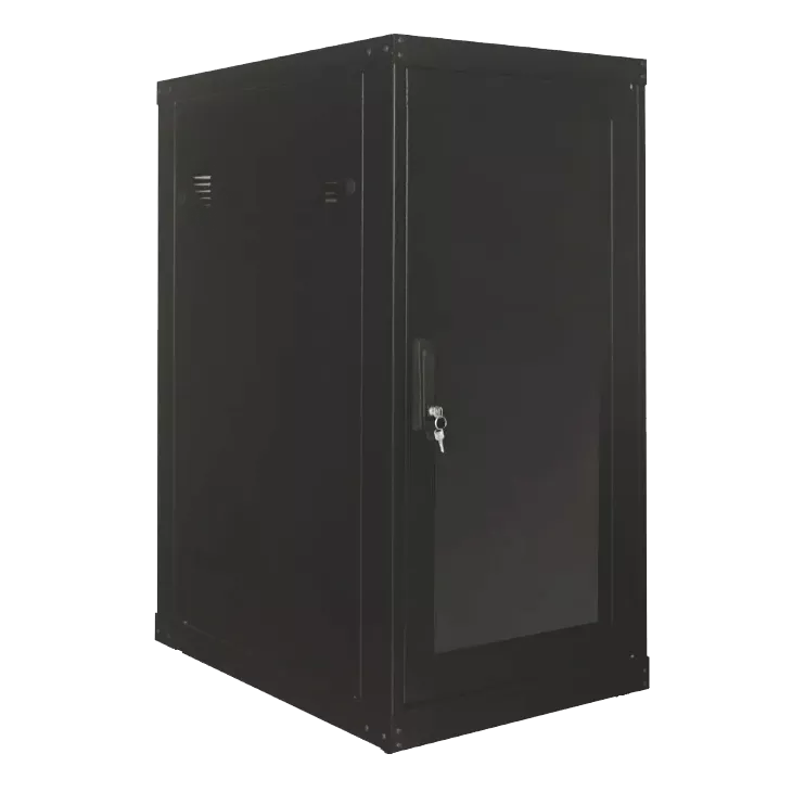 Rack 24U Piso P.G. Preto com Porta 670mm – Ideal para Servidores | Max ...