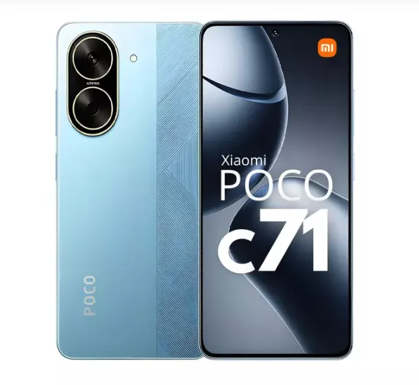 CELULAR XIAOMI POCO C71 128GB 4GB RAM AZUL | Lojas Premium