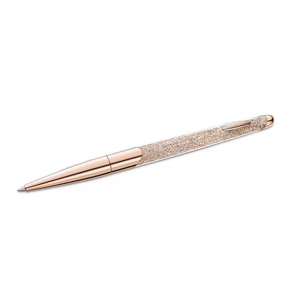 Caneta Swarovski Crystalline Nova Rosé com Dourado