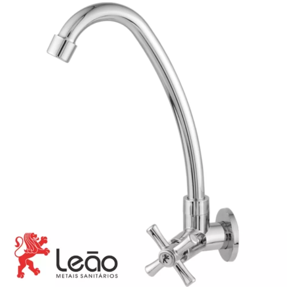 Torneira Cozinha Parede Alta 1/4V 1170 C31 Fama 5589 - LEÃO METAIS ...