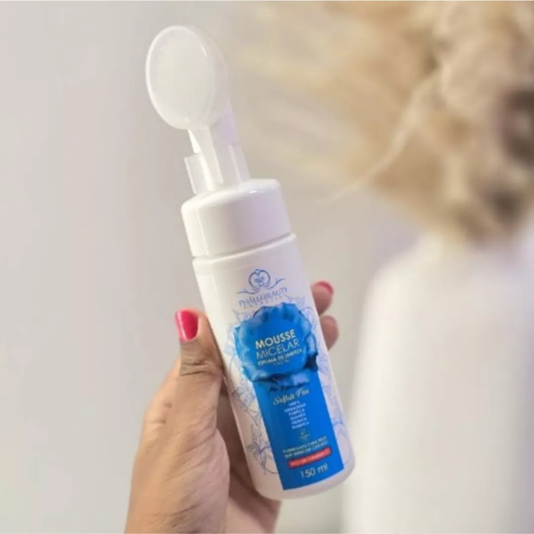 Mousse Micelar Facial Phállebeauty | MISS FLÓRIDA MAQUIAGENS