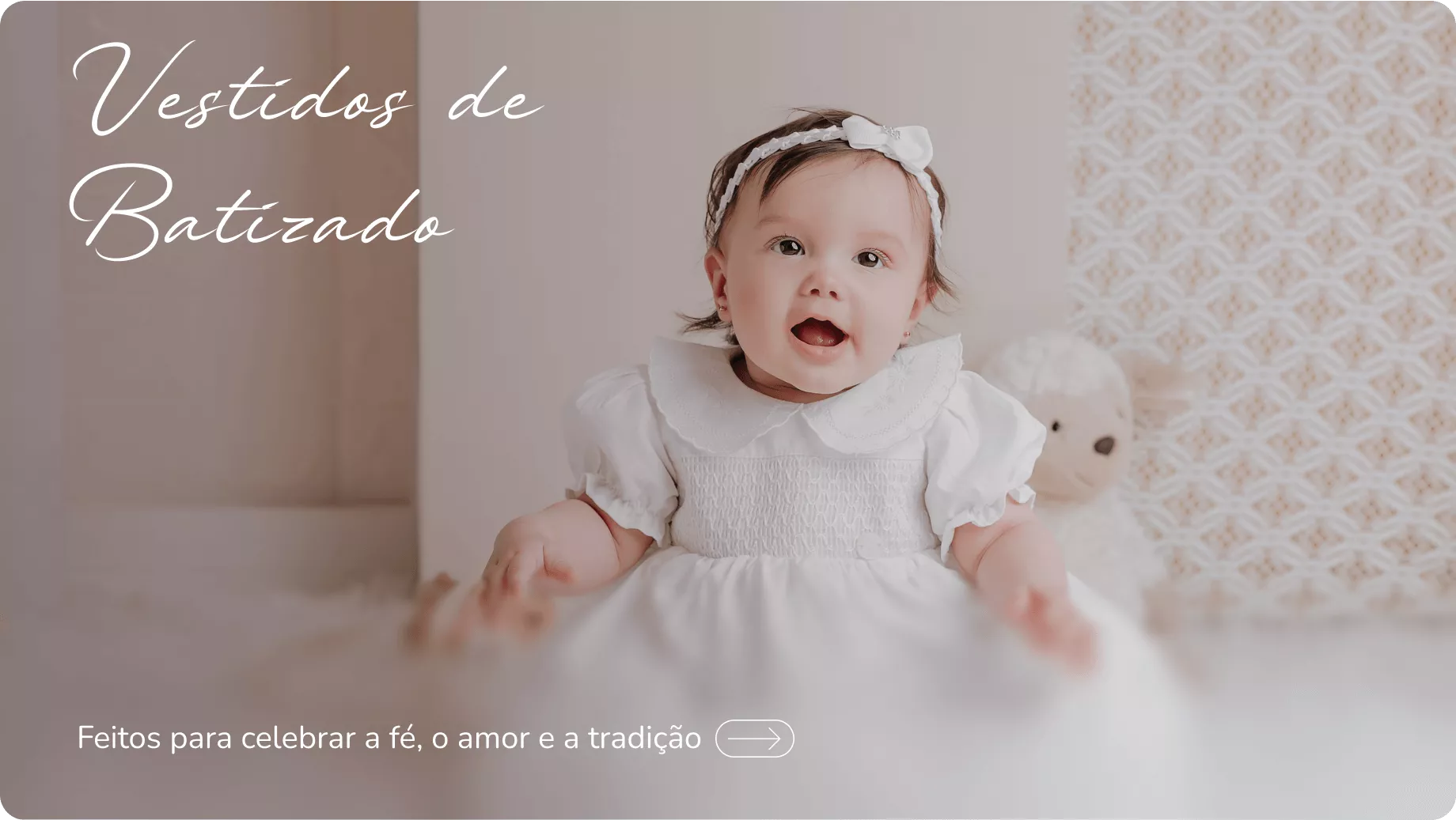 Banner Batizado Menina