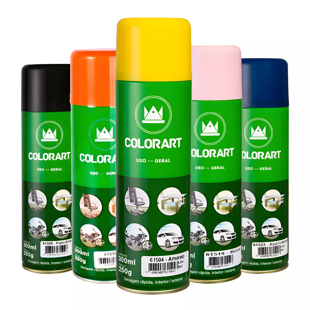 Spray Colorart Uso Geral Cores - 300ml | Protetintas