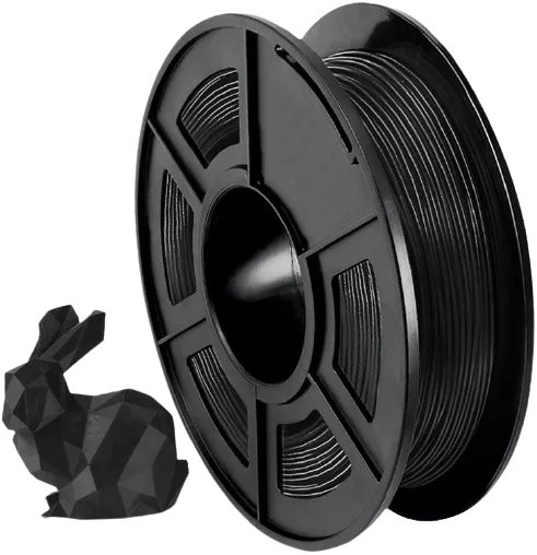 Filamento Flexivel - 1.75mm - 500grs - Preto | TOPINK3D