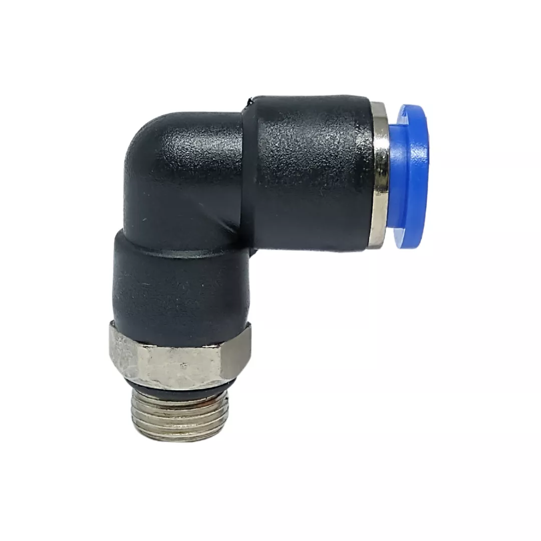 Conexão Pneumática do Engate Rápido Cotovelo 8mm X 1,8'' | V&B DO