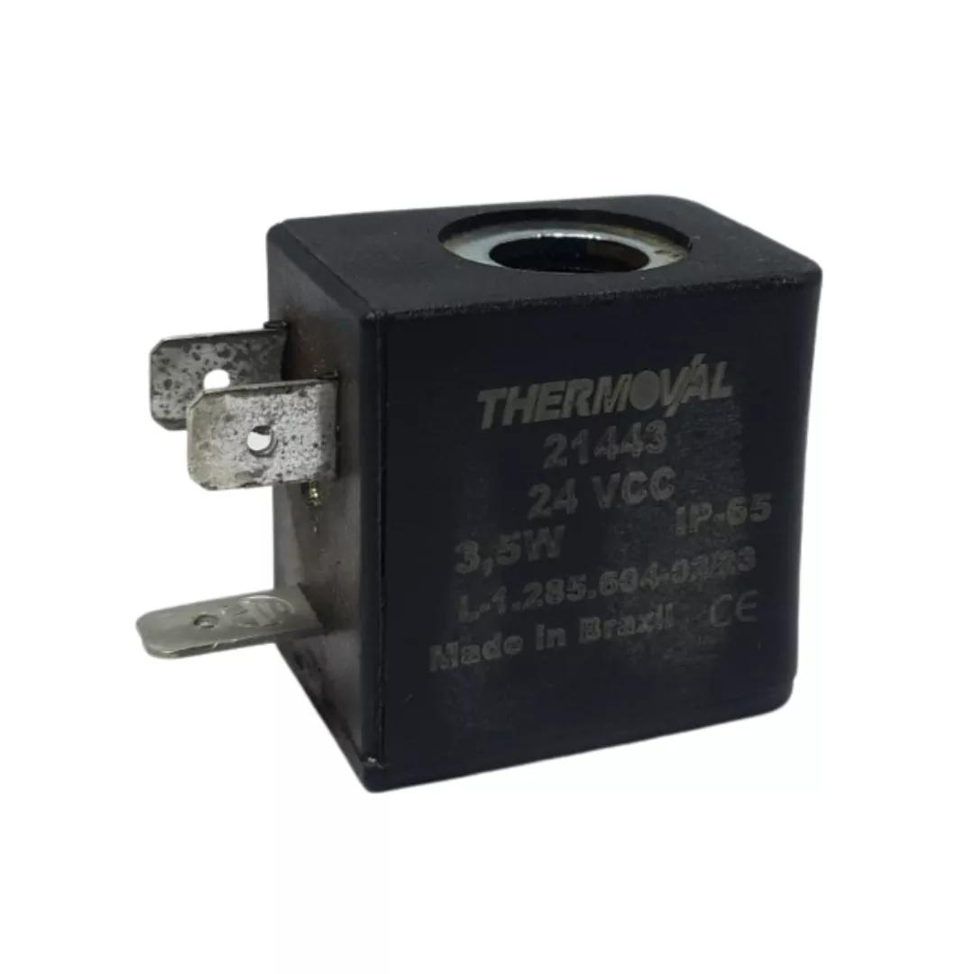 Bobina Solenóide 3,5w 24vcc Núcleo 10,4mm Thermoval 21443 | V&B DO BRASIL