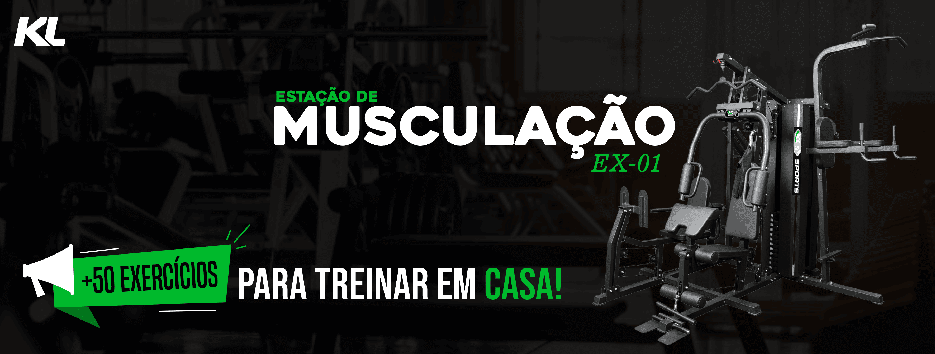 Estação de Musculação KL Sports EX-01