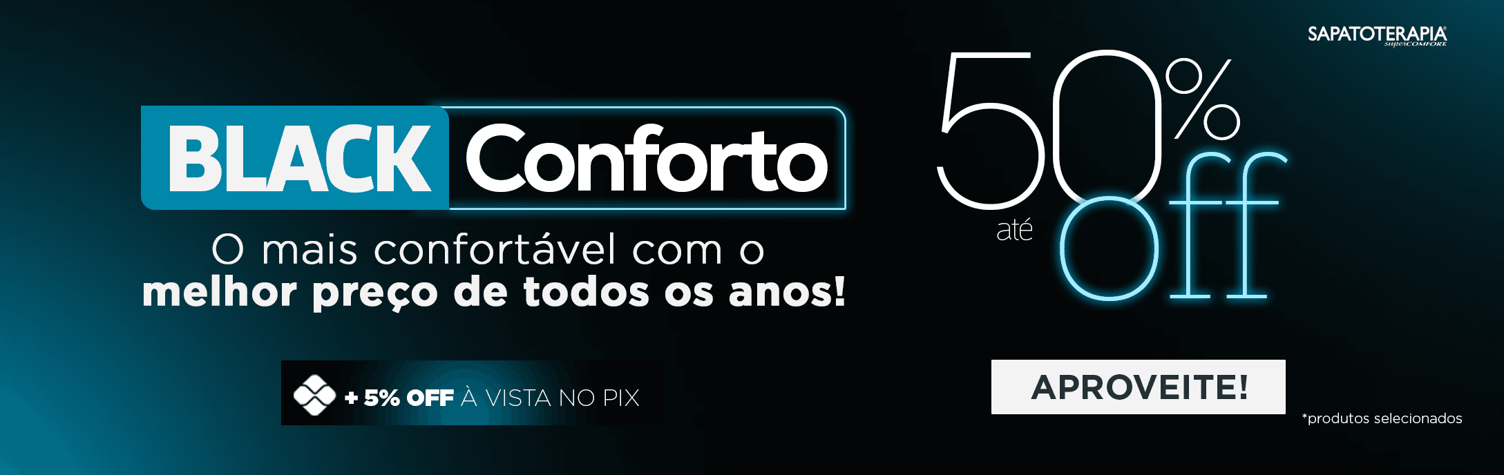 A maior Black até 50% OFF