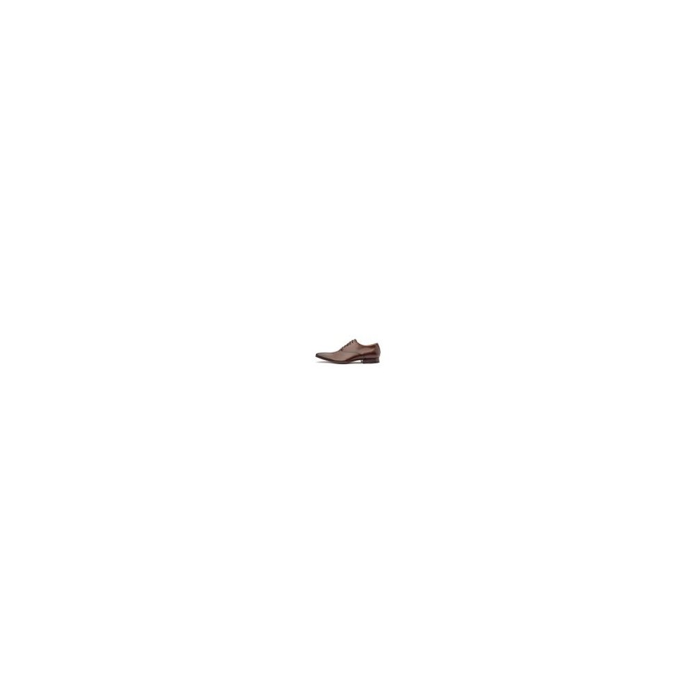 Sapato Oxford Masculino Solado De Couro Cromo Argentino Marrom - GIB327CRMMOU — imagem 1