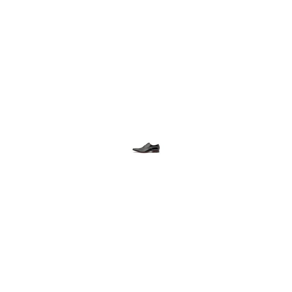 Sapato Oxford Masculino Solado De Couro Cromo Argentino Preto - GIB327CRMPTO — imagem 1