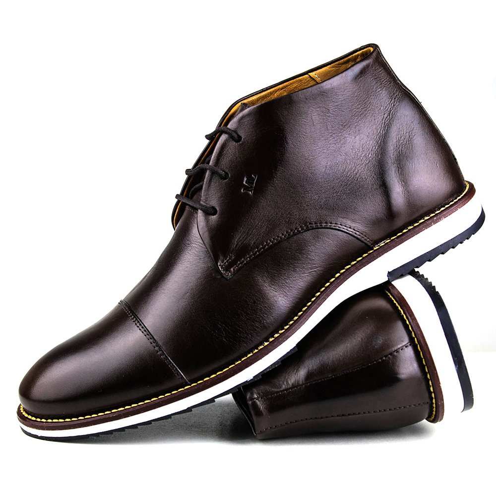 Coturno Casual Masculino Comfort Café - MLG8007COCFE — imagem 1