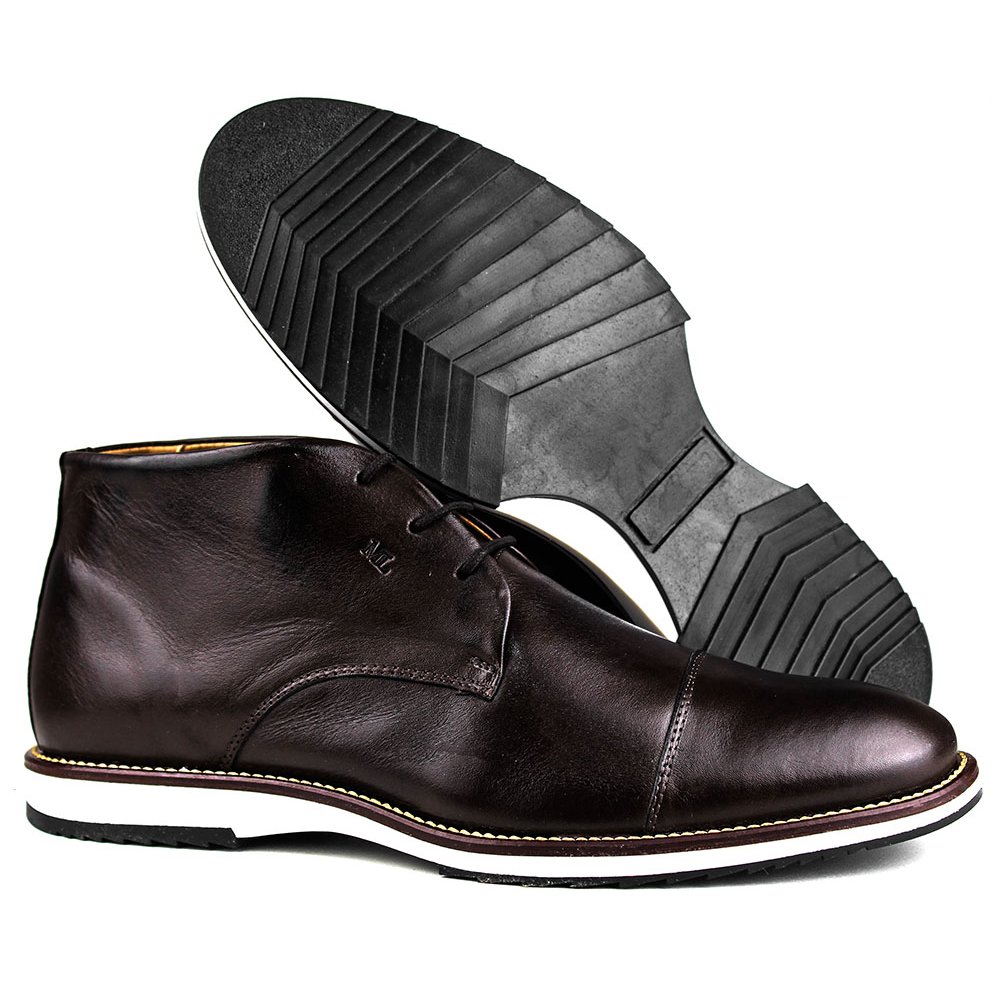 Coturno Casual Masculino Comfort Café - MLG8007COCFE — imagem 2