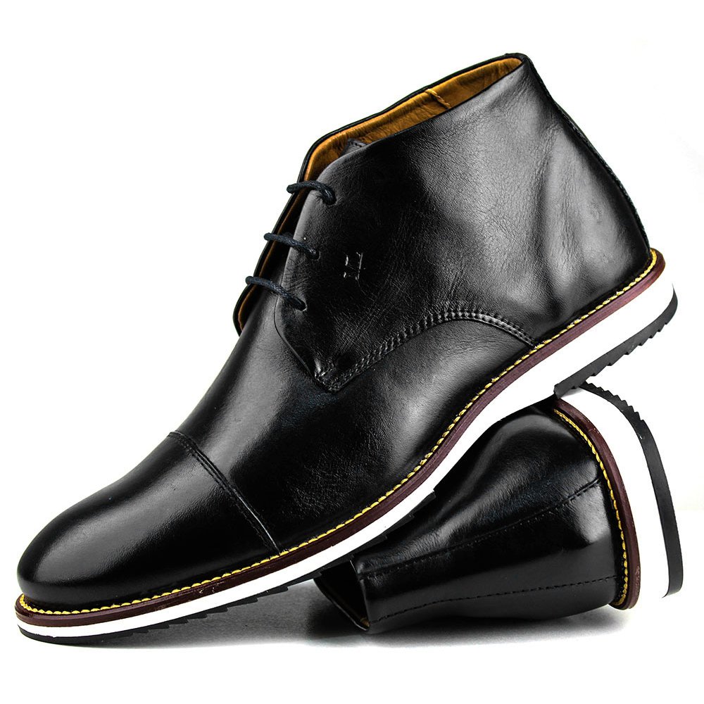 Coturno Casual Masculino Comfort Preto - MLG8007COPTO — imagem 1
