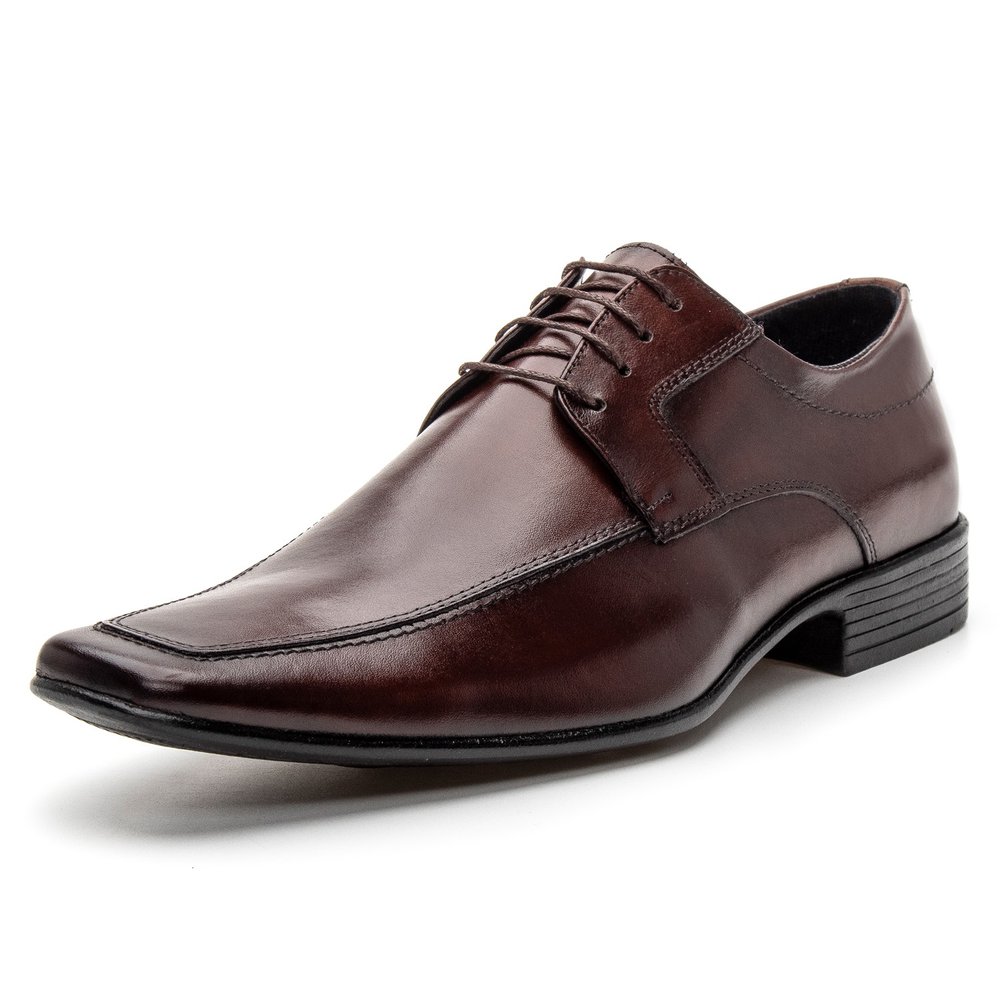 Sapato Clássico Social Masculino Marrom - GIB4602NPCFE — imagem 1