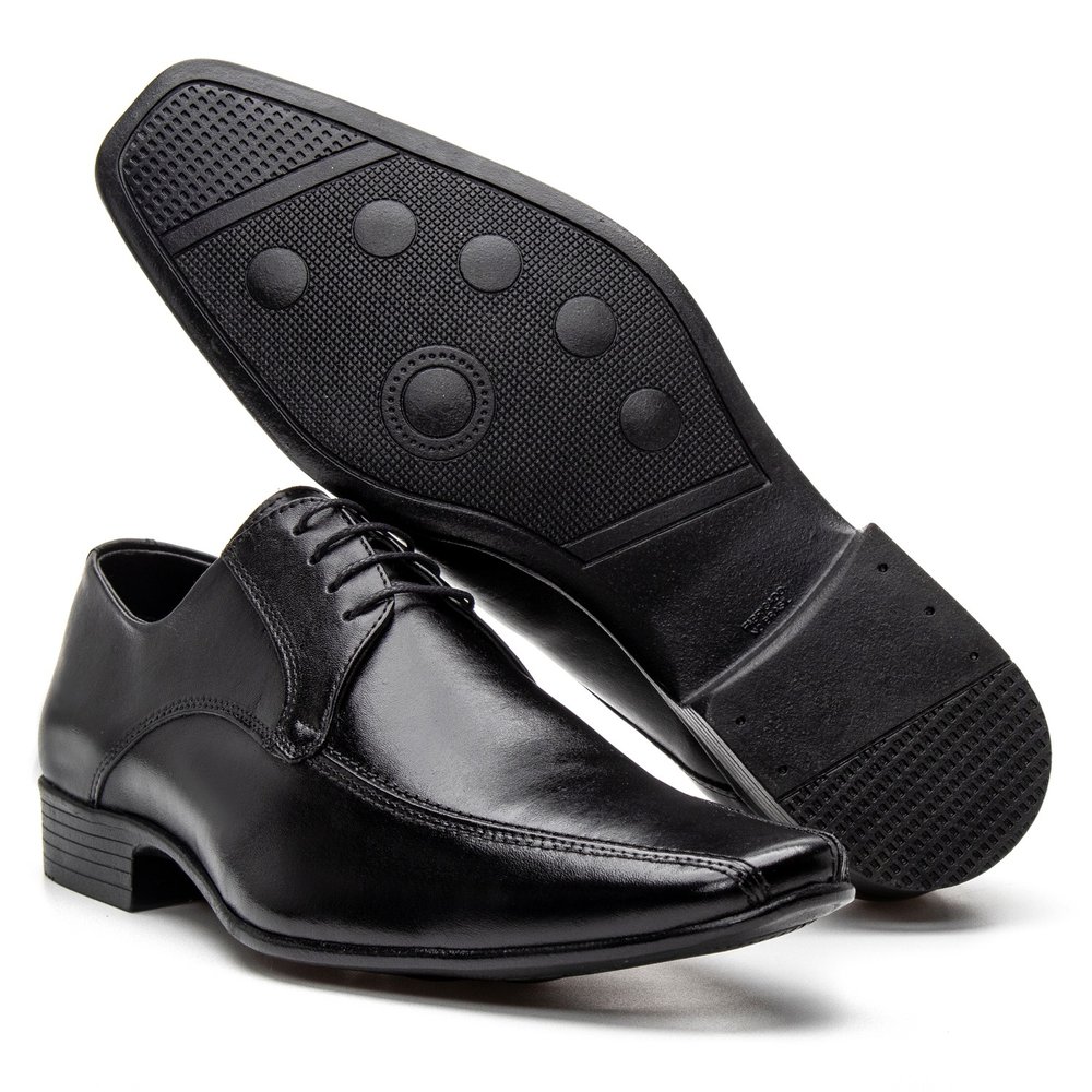 Sapato Clássico Social Masculino Preto - GIB4605NPPTO — imagem 2