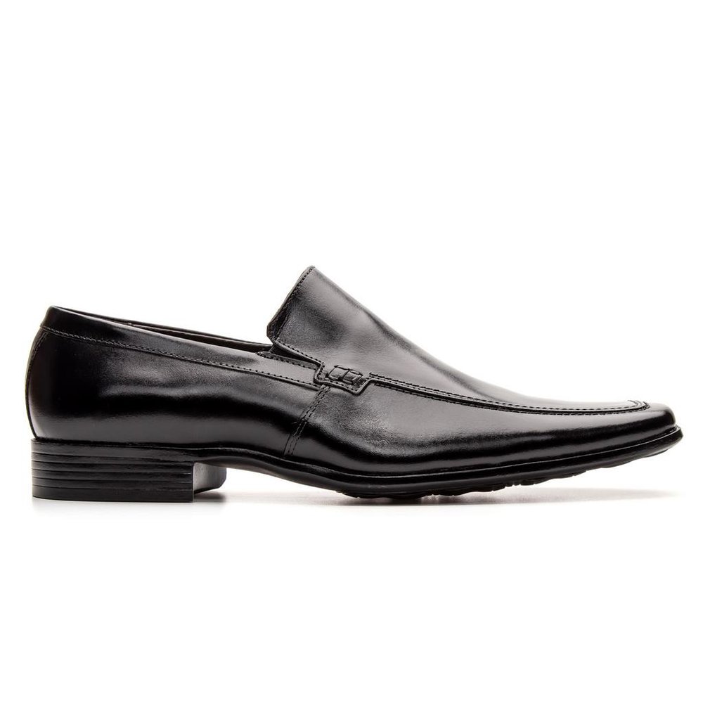 Sapato Social Masculino Estilo Italiano De Calçar Preto - GIB3951NT