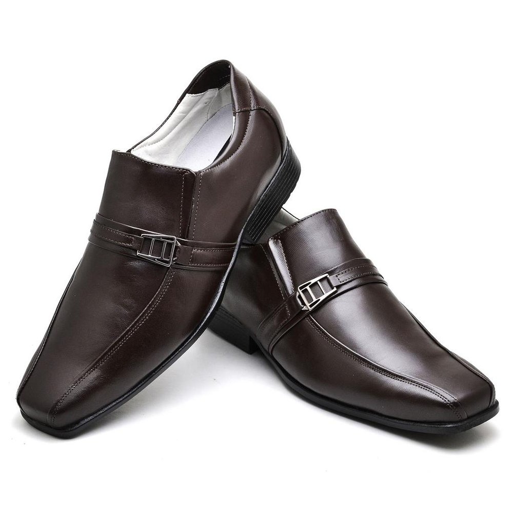 Sapato Conforto Couro Masculino  005 - RT0005MSTCFE