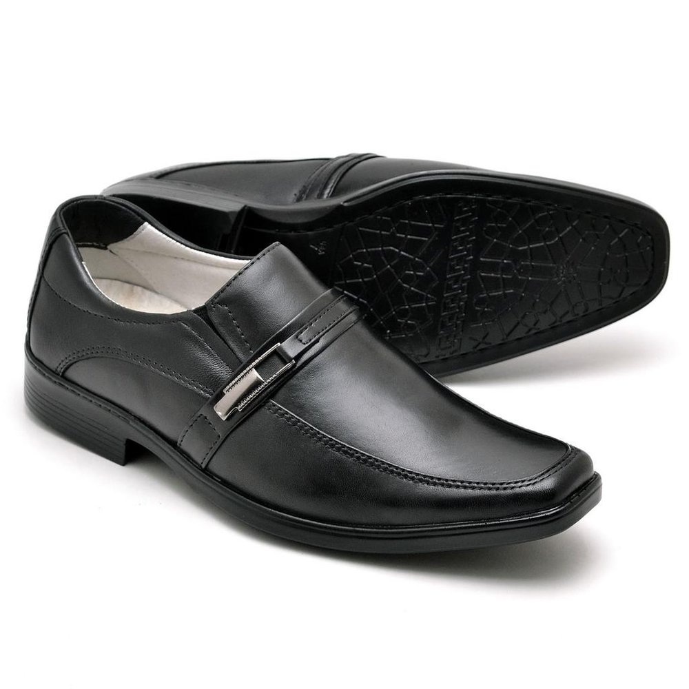 Sapato Conforto Couro Masculino  011 - RT0011MSTPTO — imagem 2