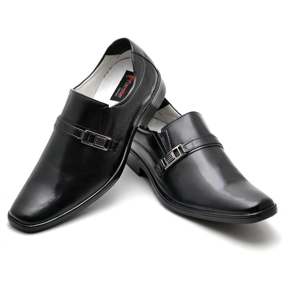 Sapato Conforto Couro Masculino  012 - RT0012MSTPTO