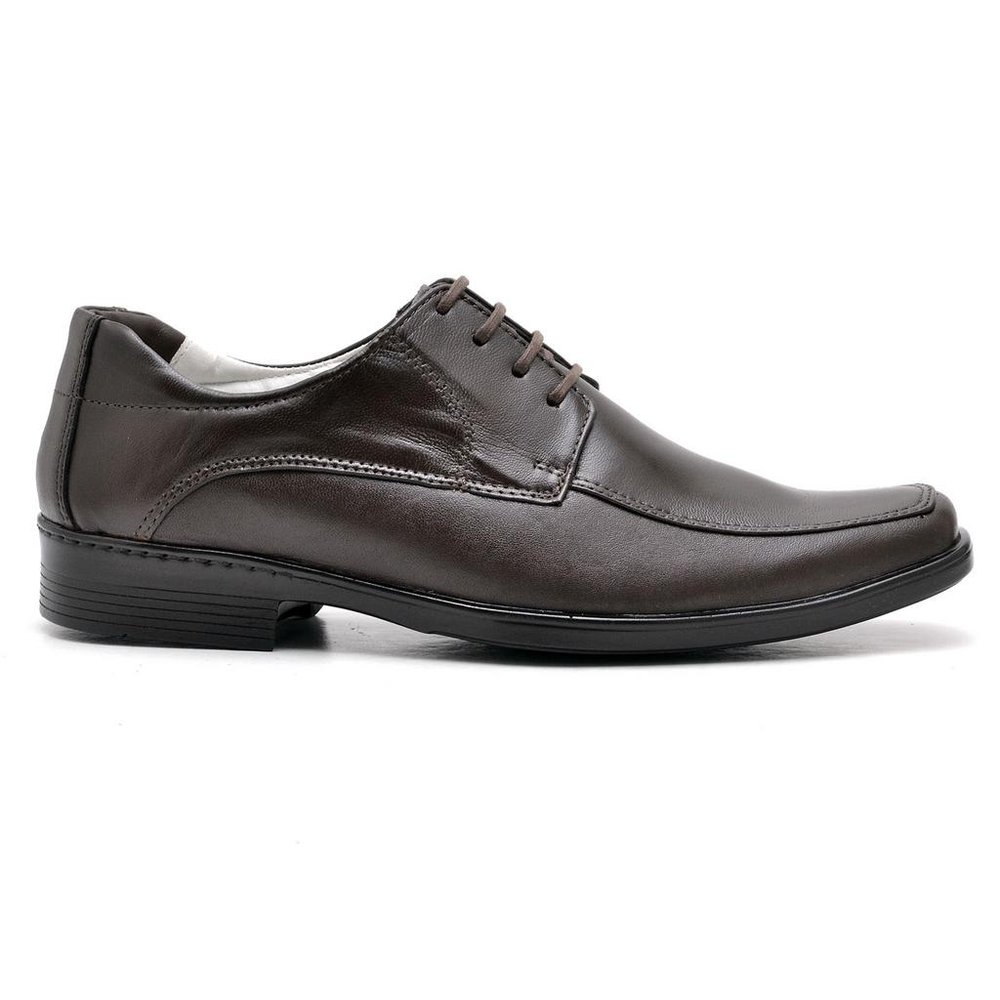 Sapato Casual Conforto Couro De Carneiro Café - RT0015MSTCFE — imagem 1