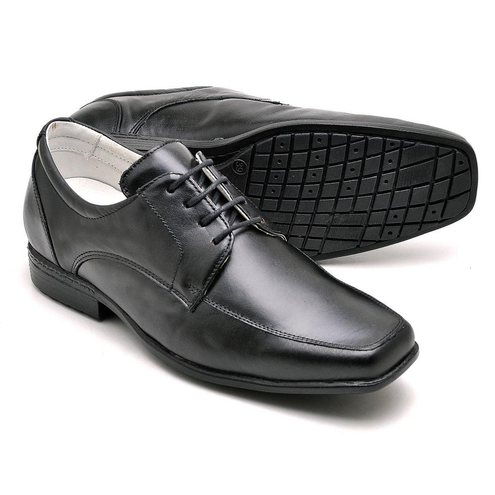 Sapato Casual Conforto Couro De Carneiro Preto - RT0020MSTPTO — imagem 2