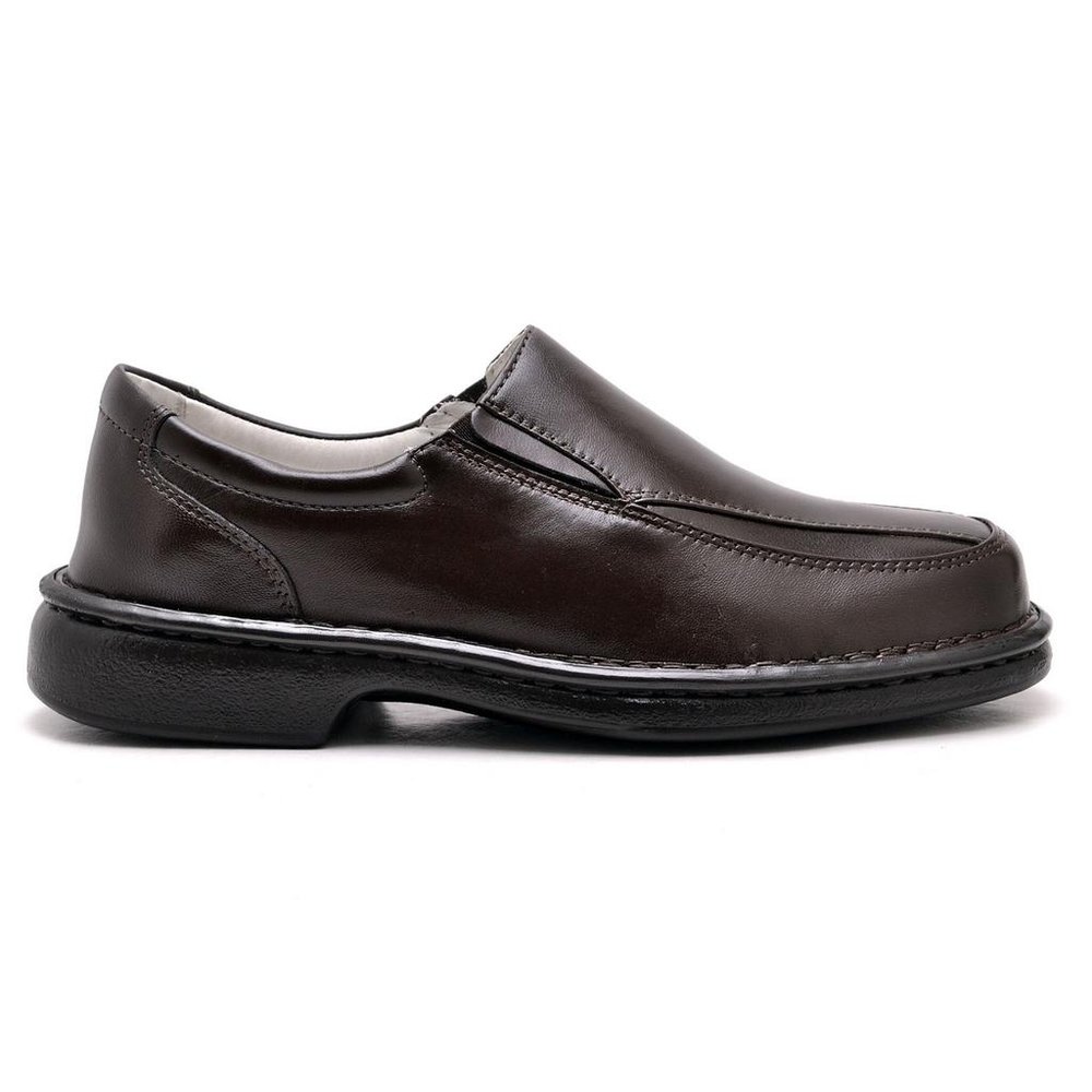 Sapato Casual Conforto Couro Marrom - RT2001MSTCFE — imagem 1