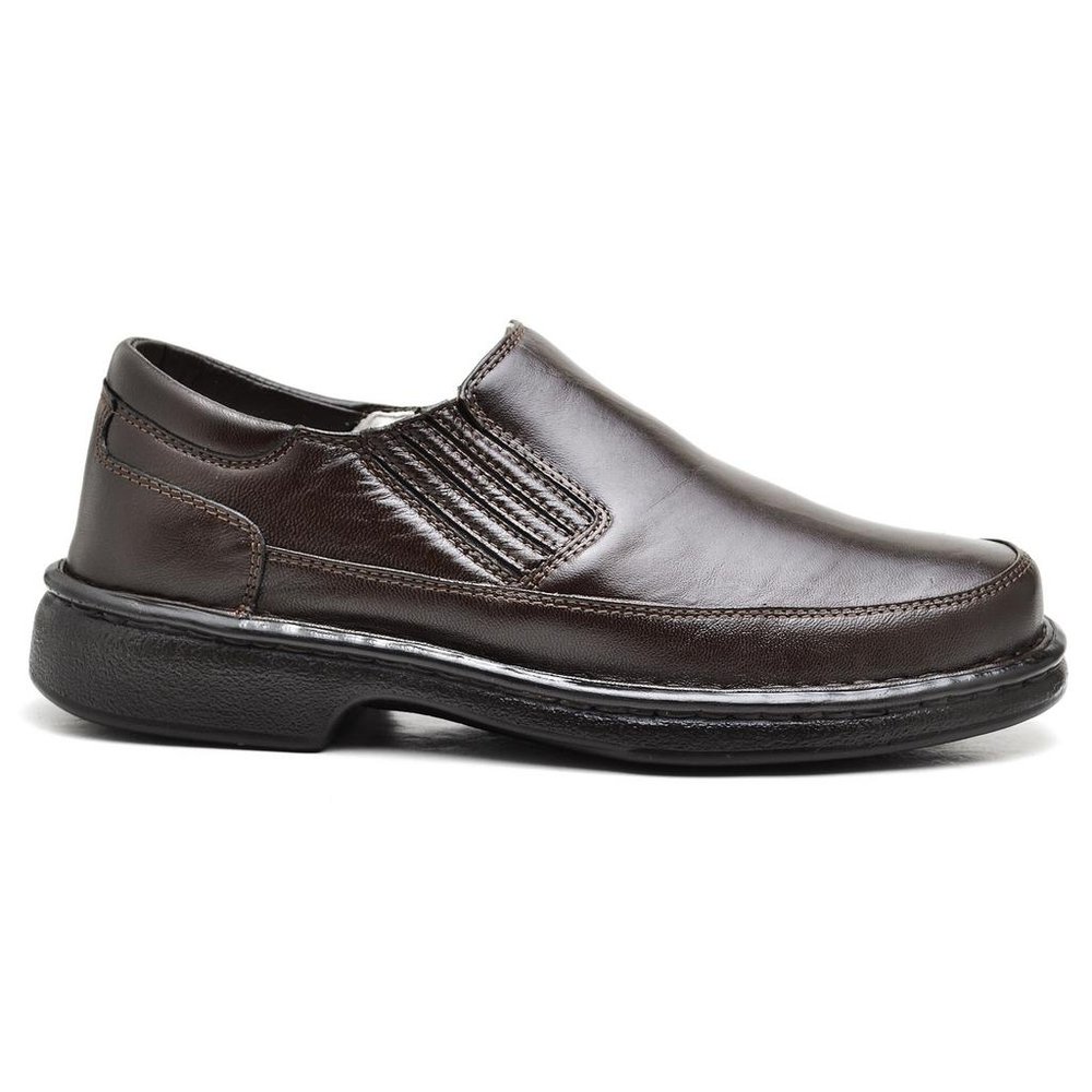 Sapato Casual Conforto Couro Marrom - RT2009MSTCFE — imagem 1