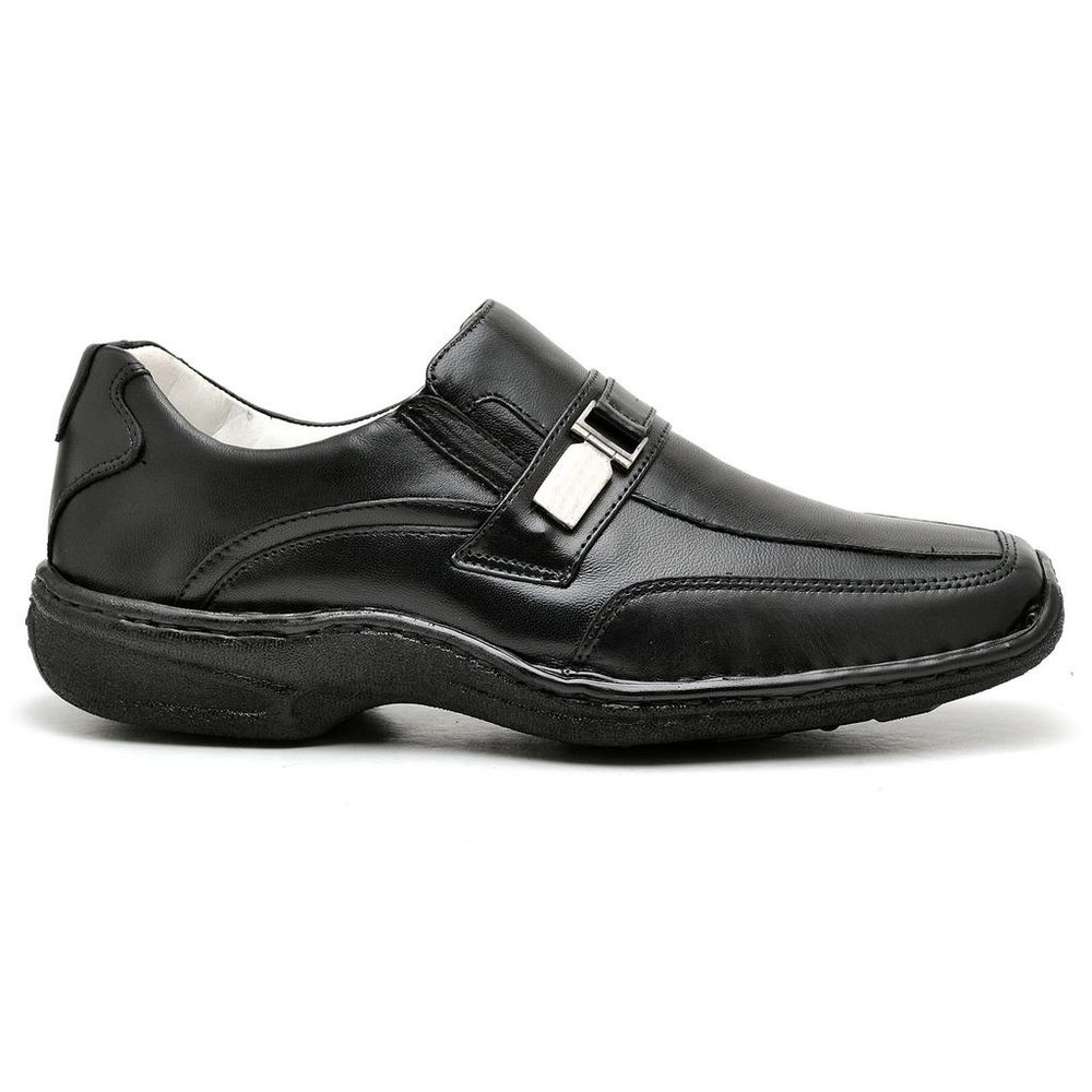 Sapato Conforto Couro Masculino Preto - RT2016MSTPTO — imagem 1