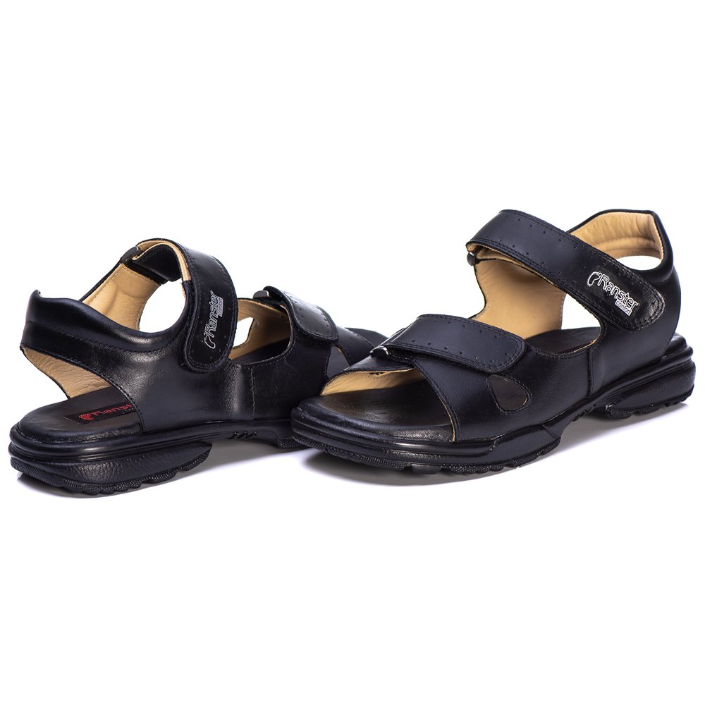 Sandália Masculina Conforto Couro - RT0800MSTPTO — imagem 1