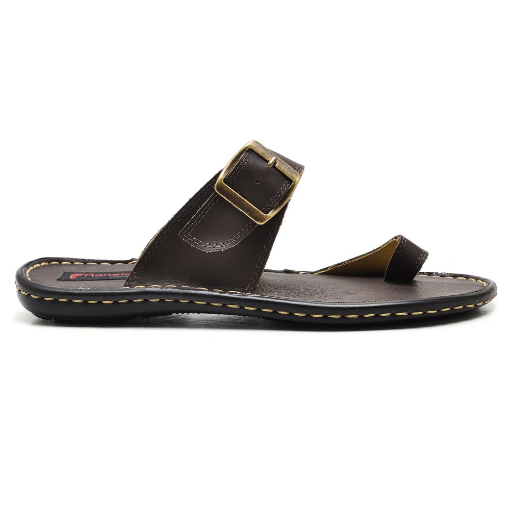 Chinelo Masculino Conforto Couro - RT0803FLYCFE — imagem 1