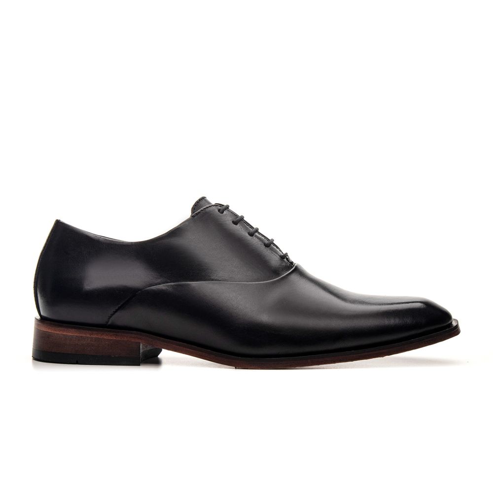 SAPATO SOCIAL OXFORD COURO NOBRE PRETO