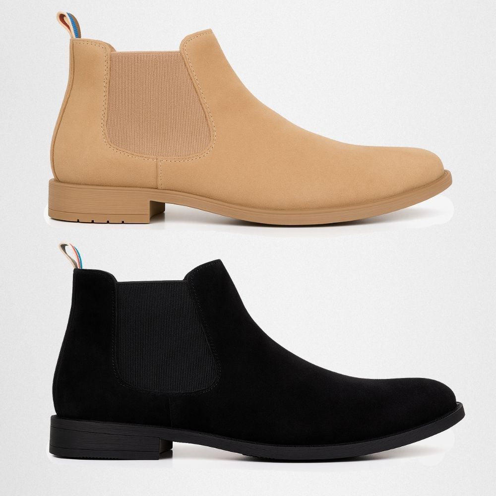2 Botinas Chelsea Colorado Masculina Couro Nobuck ... - NOTORIAN'S SHOP