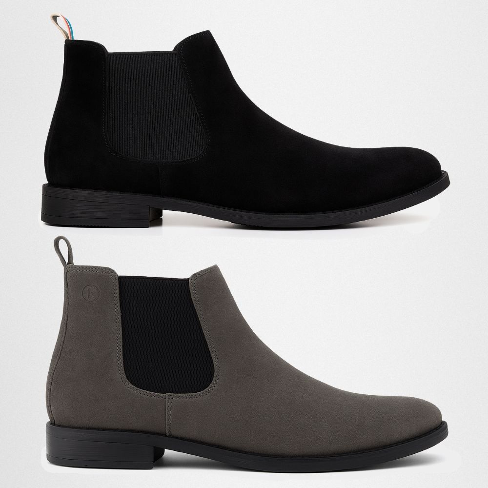 2 Botinas Chelsea Colorado Masculina Couro Nobuck ... - NOTORIAN'S SHOP