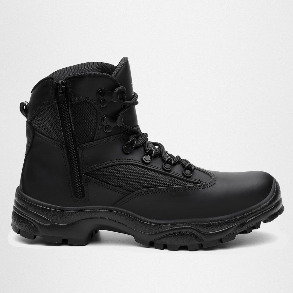 Bota Adventure Tauros em Couro Lançamento - Preto - NOTORIAN'S SHOP