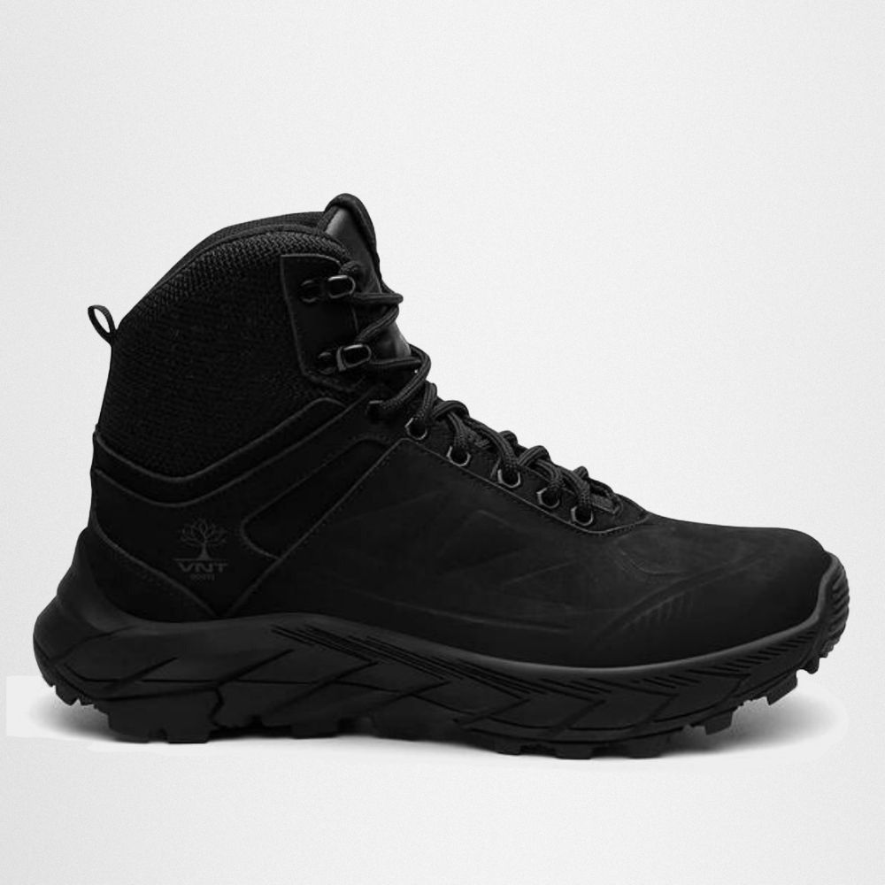 Bota Everest em Couro Legitimo Lançamento - Preto - NOTORIAN'S SHOP