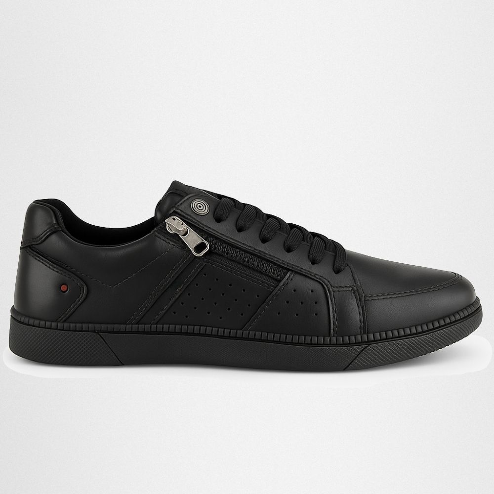Sapatênis Masculino Confort em Couro Legítimo - Pr... - NOTORIAN'S SHOP