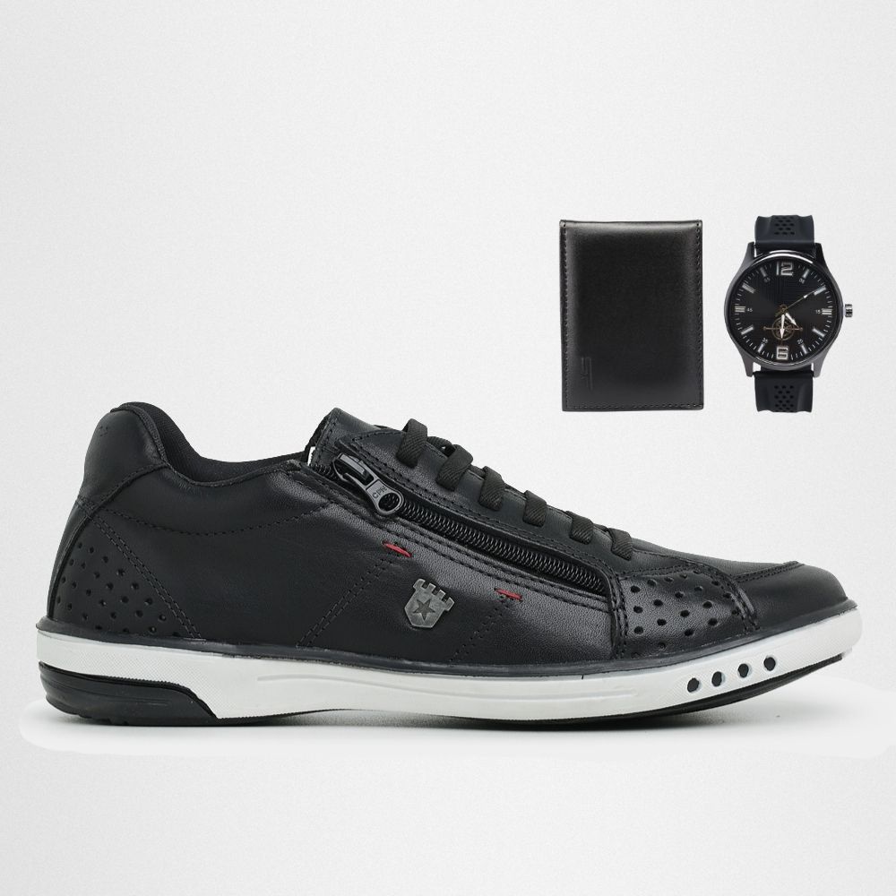 Sapatenis Masculino Madrid com Ziper Calce Facil +... - NOTORIAN'S SHOP
