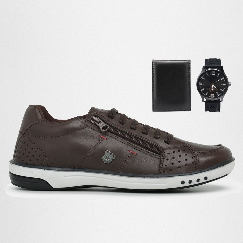 Sapatenis Masculino Madrid com Ziper Calce Facil +... - NOTORIAN'S SHOP