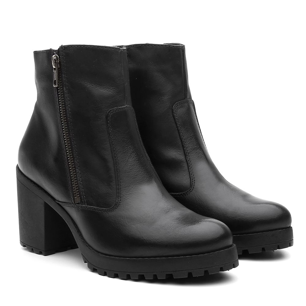 Bota Feminina com Salto Couro Legítimo Venetto Fec... - NOTORIAN'S SHOP