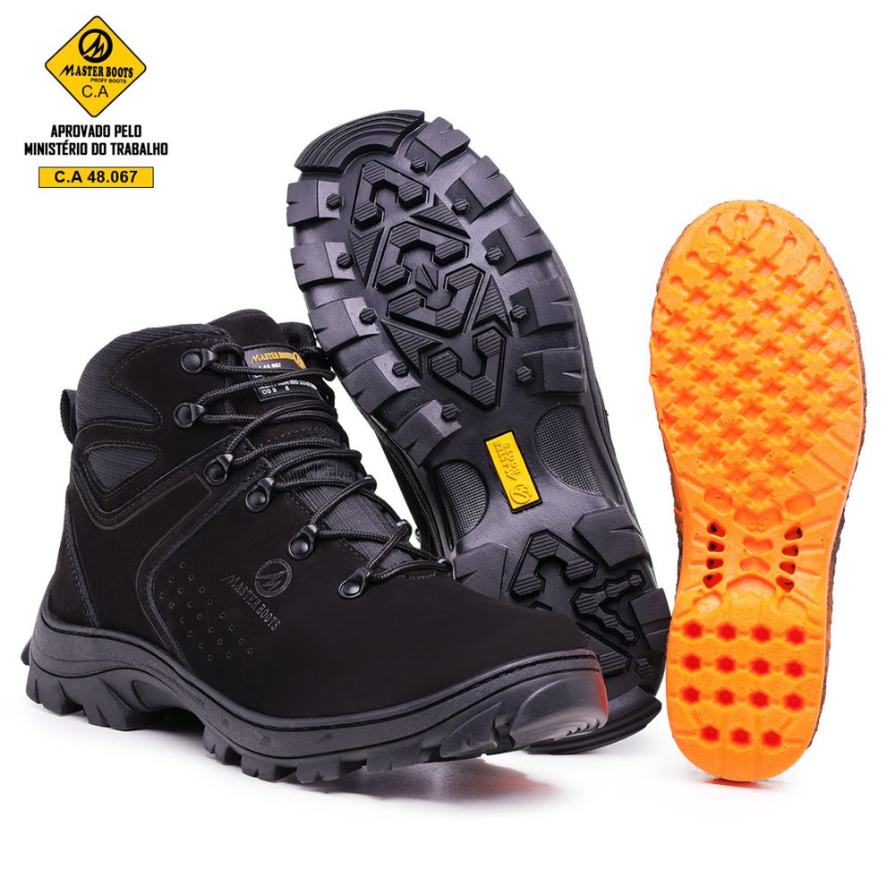 Bota Reagles com C.A. 48.067 Em Couro Legitimo e c... - NOTORIAN'S SHOP