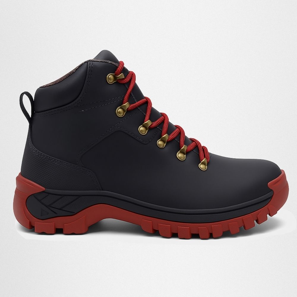 Bota Masculina Adventure Raven em Couro Legítimo -... - NOTORIAN'S SHOP